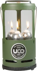 UCO three candle lantern