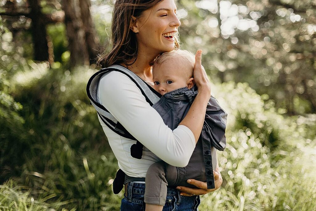boba baby carrier camping