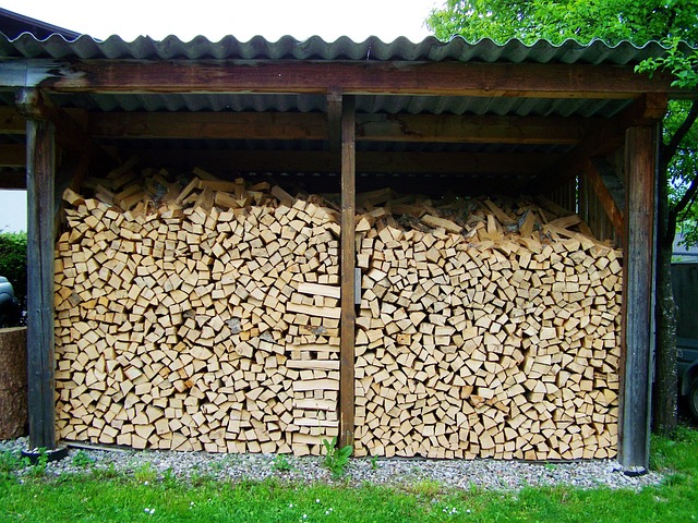 how to store wood