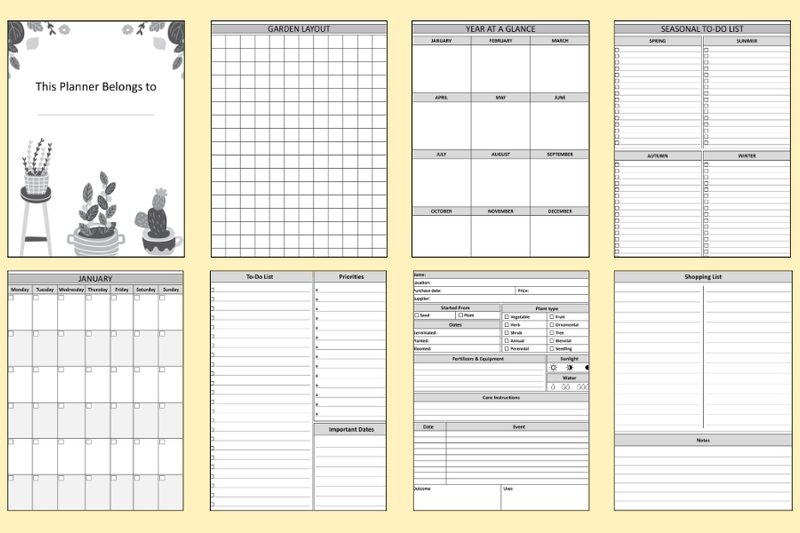Garden Planner: What to Record and How to Use One