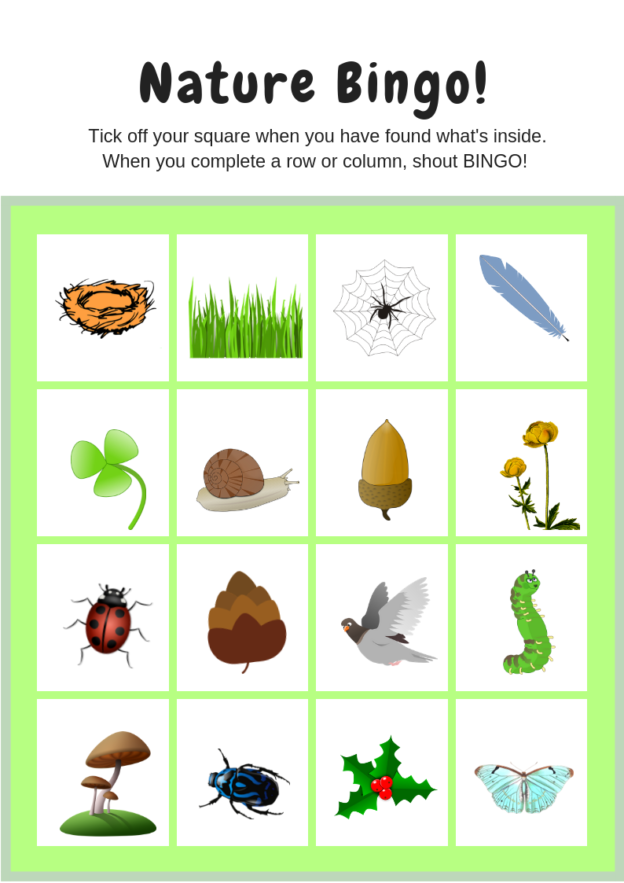 Nature Activity Printable Worksheets for Kids - Let's Grow Wild